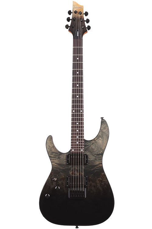 C-1 Standard LH Black Fade Burst Burl