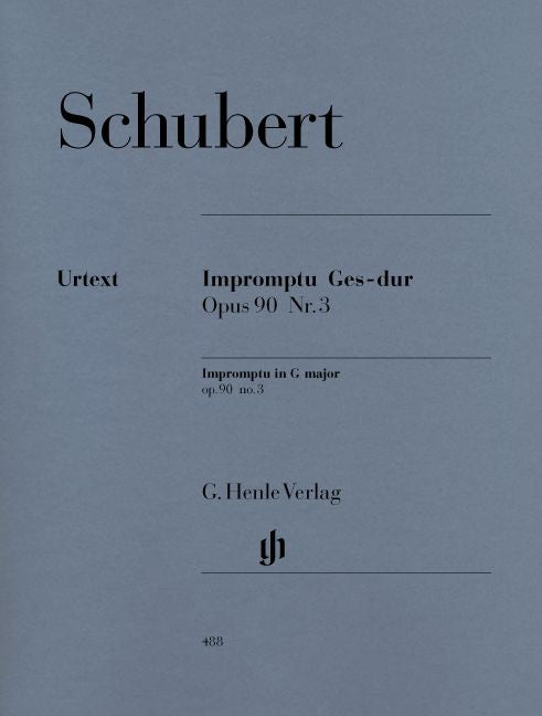 Schubert F. - Romptu G Flat Major Op. 90,3 D 899