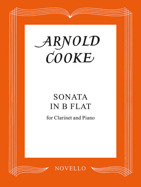 Sonata In B Flat For Clarinet And Piano