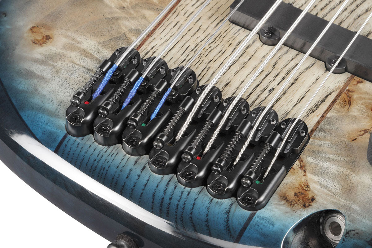 SRAS7-CBS Cosmic Blue Starburst Bass Workshop