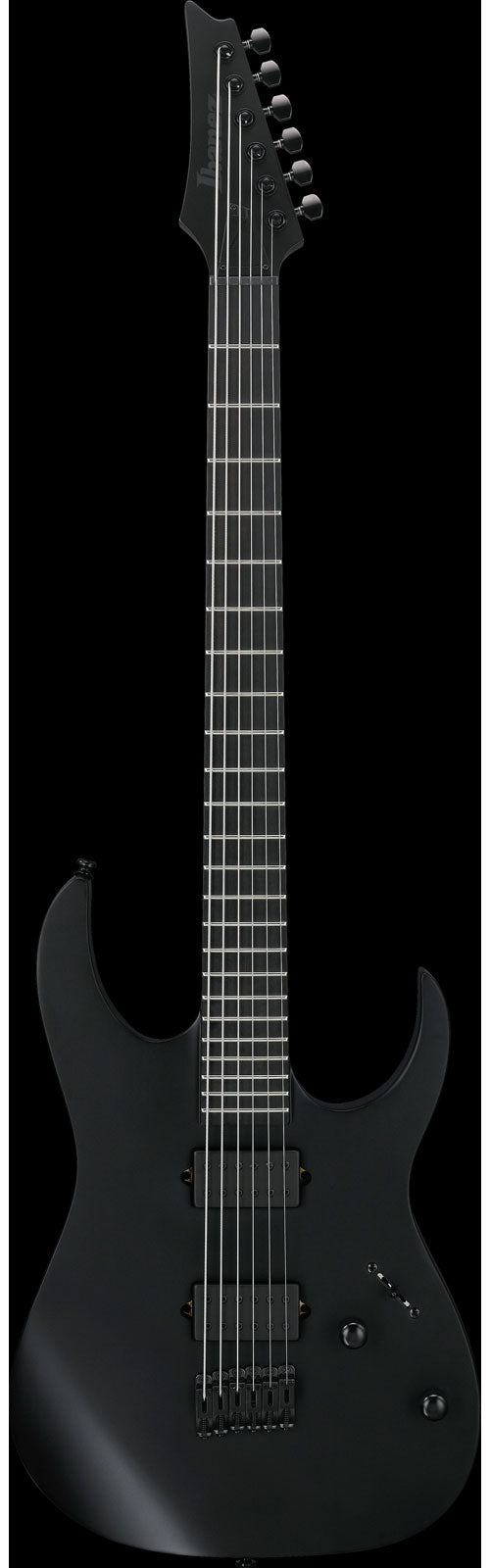 RGRTBB21-BKF Black Flat RGRT Iron Label