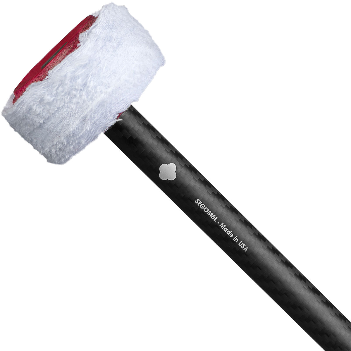 Baguette de gong Vikrampal Fine Touch Hard - Grand, naturel