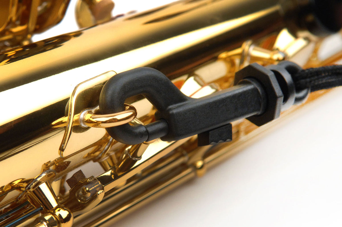 Cordon Confort Saxophone Soprano Ou Alto Noir