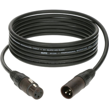 Cable Micro XLR 10 M Male Femelle Neutrik Bronze