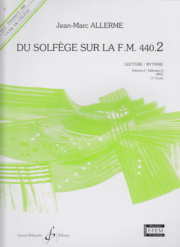 Du Solfège Sur La FM 44.2 Élève - Allerme