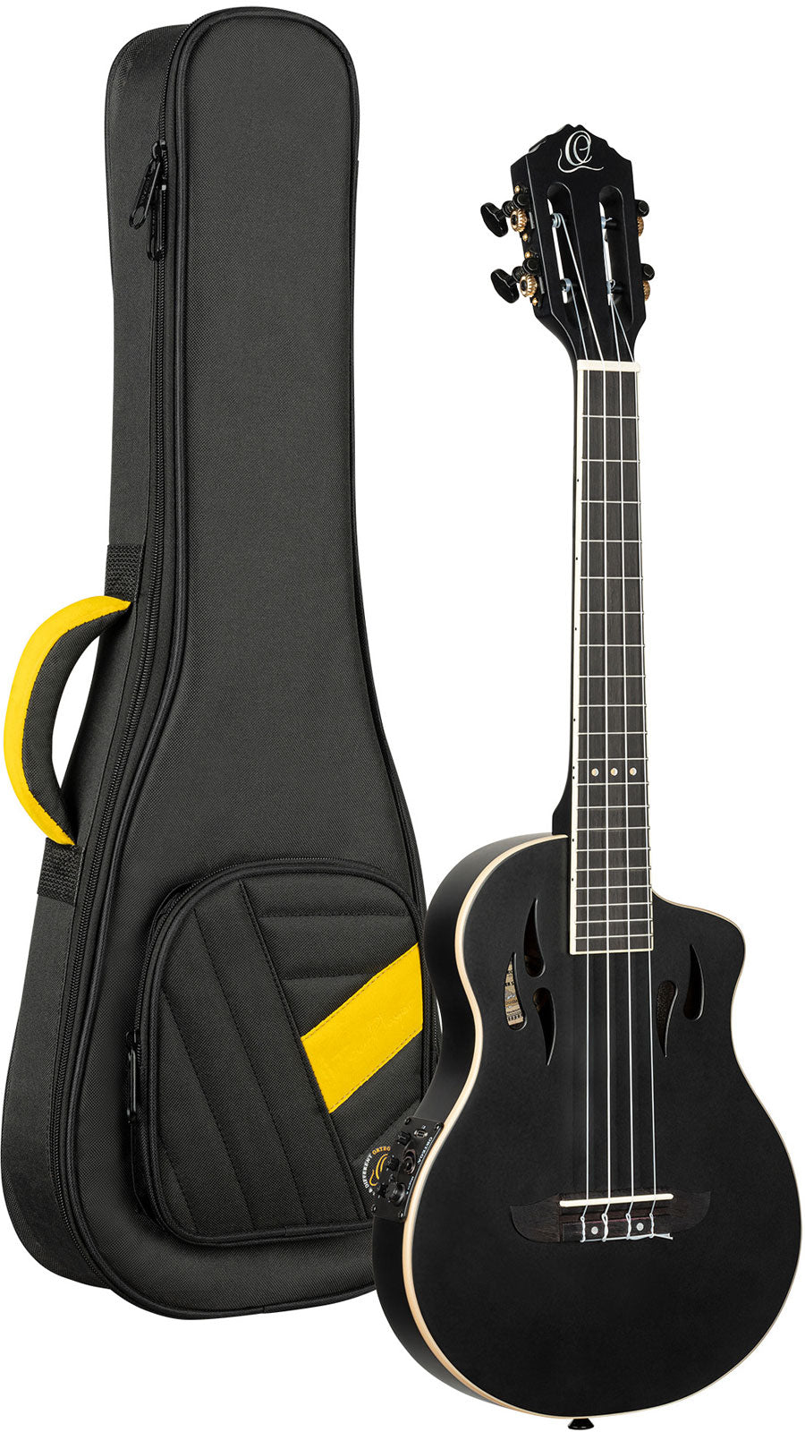 Ukulele Tenor Touplayer Noir Mat
