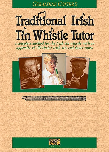 Cotter Geraldine Traditional Irish Tin Whistle Tutor - Pennywhistle