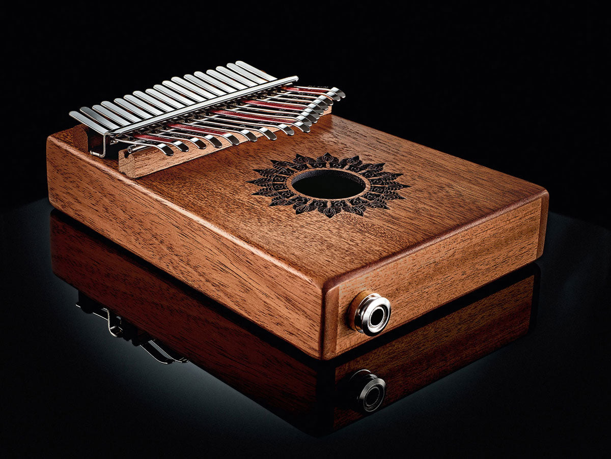 Kalimba Electro Acoustique 17 Notes Do Majeur