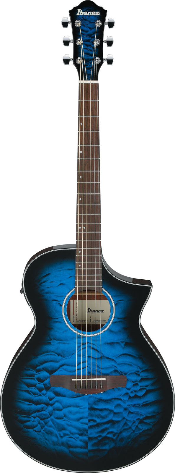 AEWC16QATLH Transparent Blue Sunburst