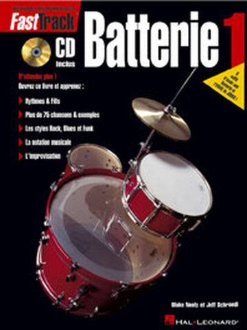 Fast Track Batterie Vol.1 + CD