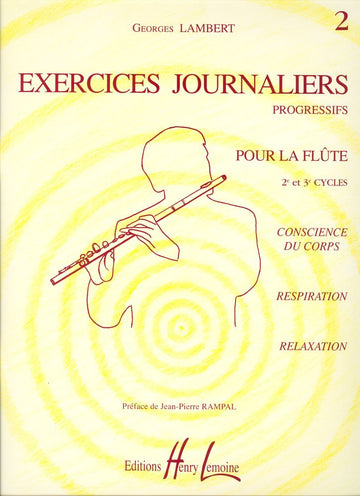 Lambert Georges - Exercices Journaliers Vol.2 - Flute