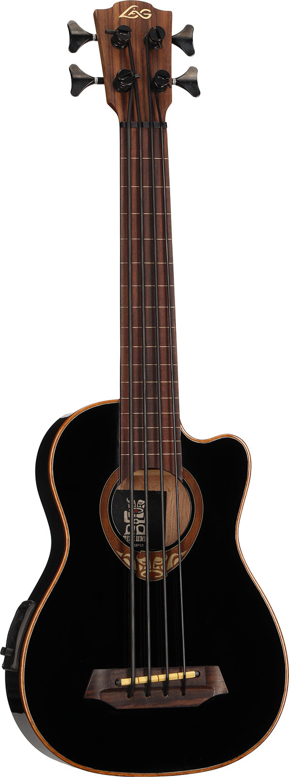Lâg Tiki Guitar 118 Mini Basse EQ