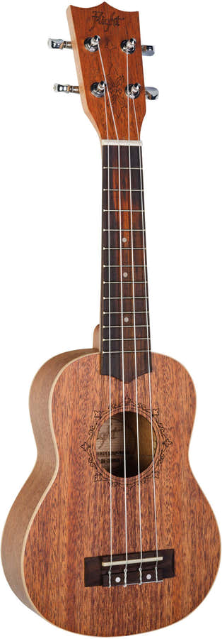 Flight: DUS321 Soprano Ukulele - Mahogany (+ Bag)