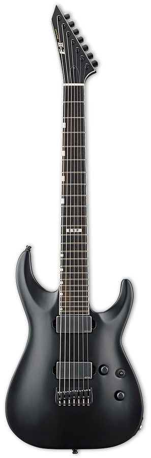 E-II Horizon NT 7 Baritone Hipshot Black atin