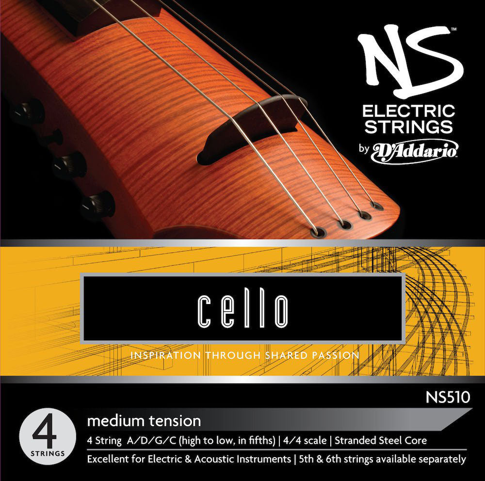 D'ADDARIO Jeu De NS Electric Manche 4/4 Medium