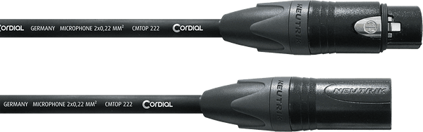 Câble Micro XLR 10 M Or