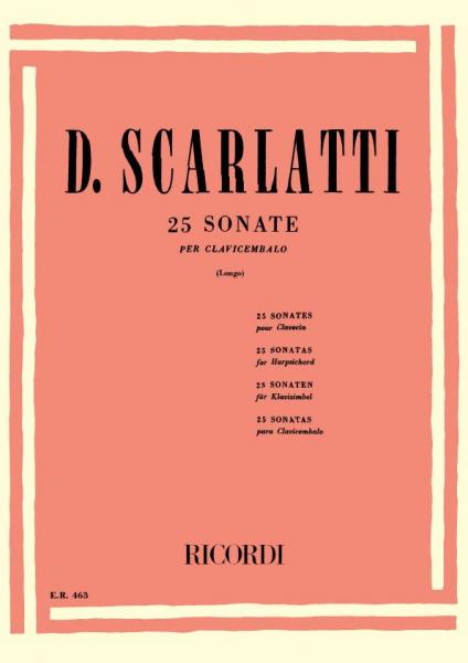 Scarlatti D. - 25 Sonate - Piano