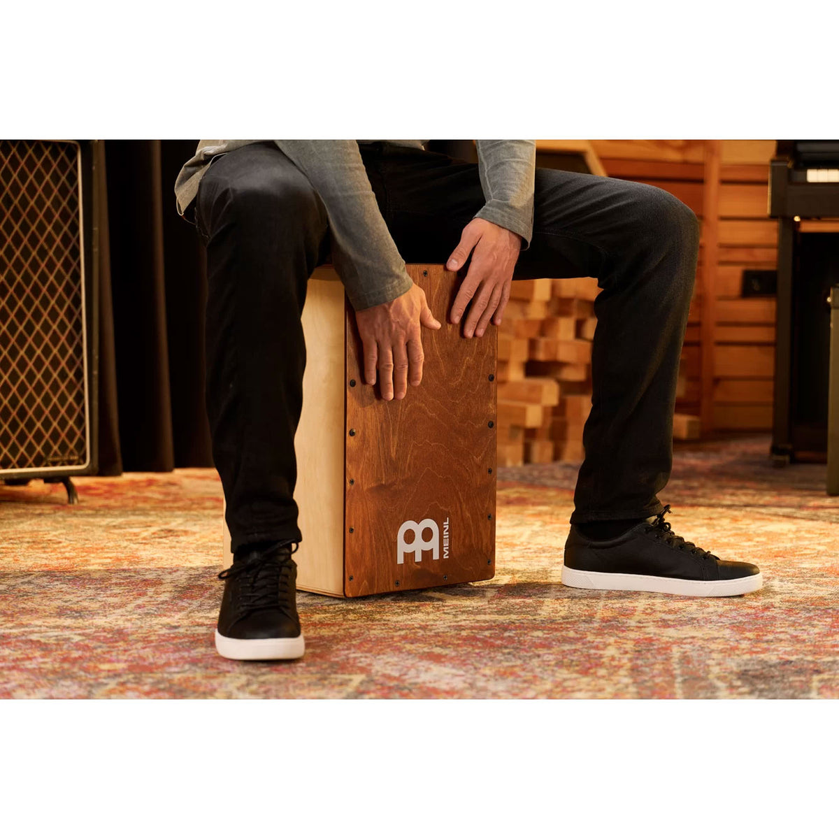 SC100AB - 11,75 X 19,75 Cajon Snarecraft Almond Birch