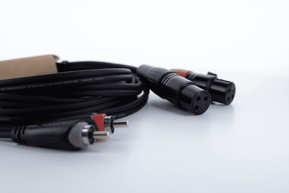 Câble Audio Double XLR Femelle / RCA 3 M