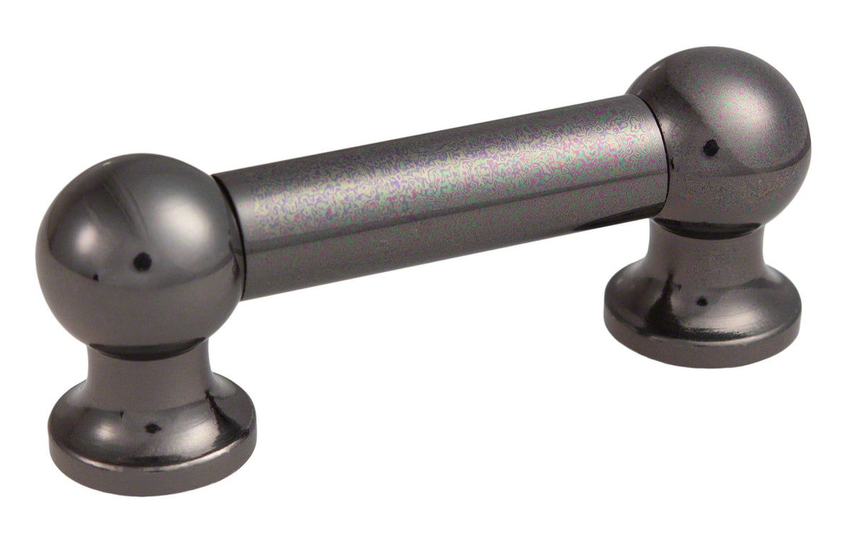 TL12S38-Bk Coquille Tube 38mm Noir Mono Tirant (X1)
