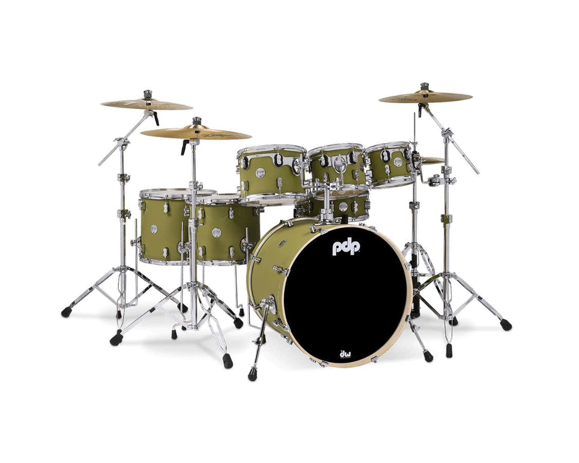 Concept Maple Finish Ply CM7 Kit 22" Satin Olive