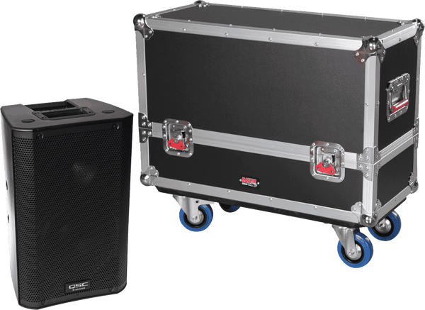 Bois G-tour Pour Deux Enceintes QSC K8