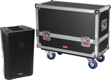 Bois G-tour Pour Deux Enceintes QSC K8