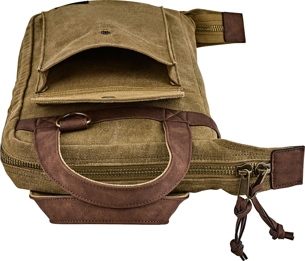 Canvas Collection Sac A Baguettes Vintage Khaki