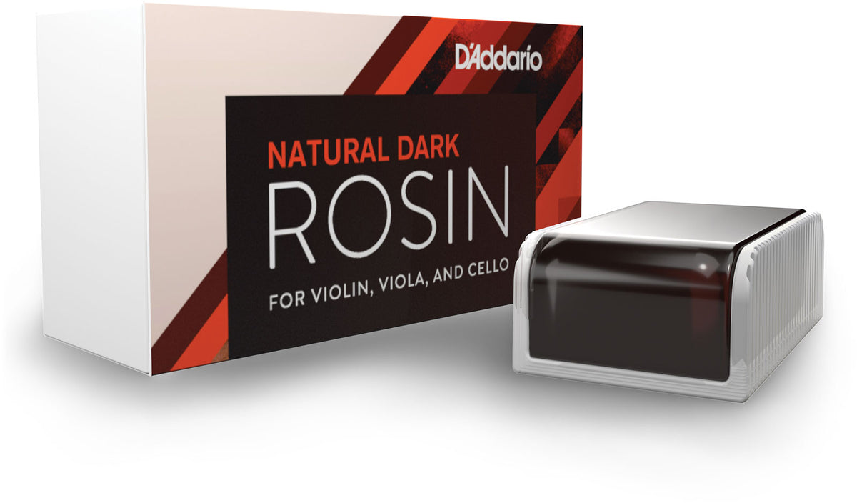 D'ADDARIO Colophane Naturelle Violon/Alto/Violoncelle (Foncée)