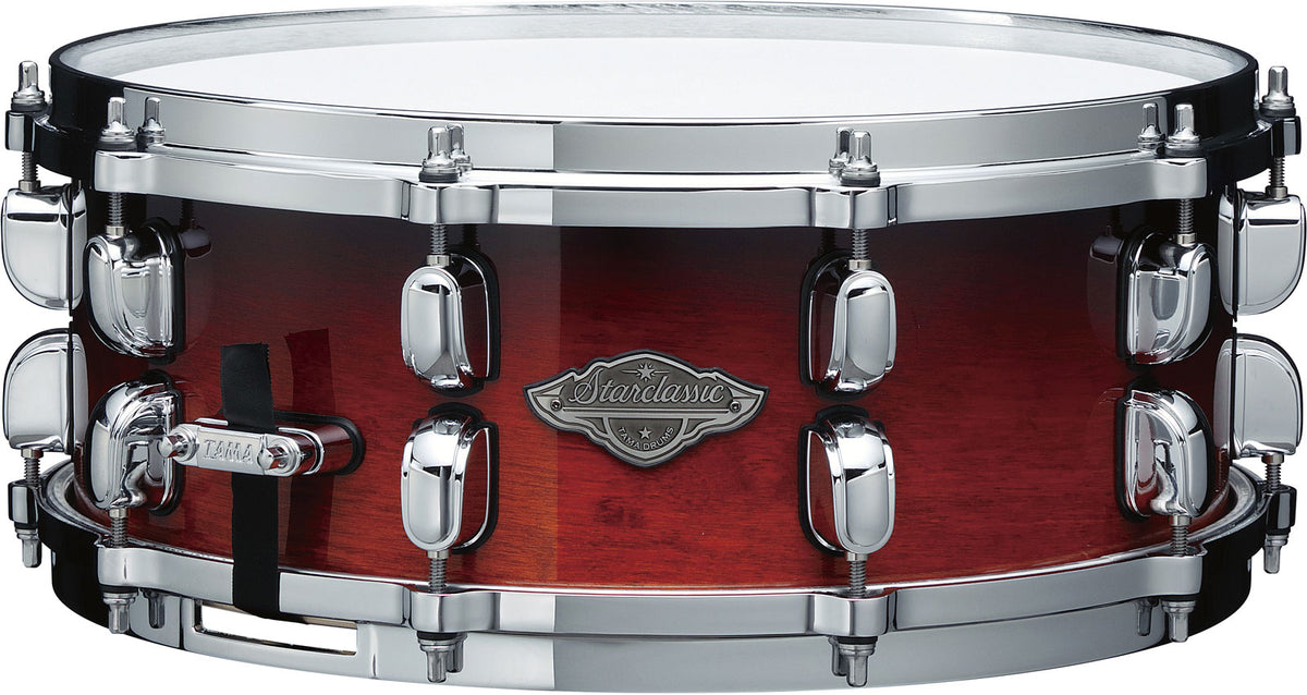 Tama STARCLASSIC PERFORMER 14"X5.5" SNARE DRUM DARK CHERRY FADE