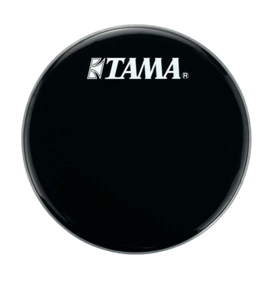 BK24BMWS - Peau De Resonnance Noire 24" Logo Tama