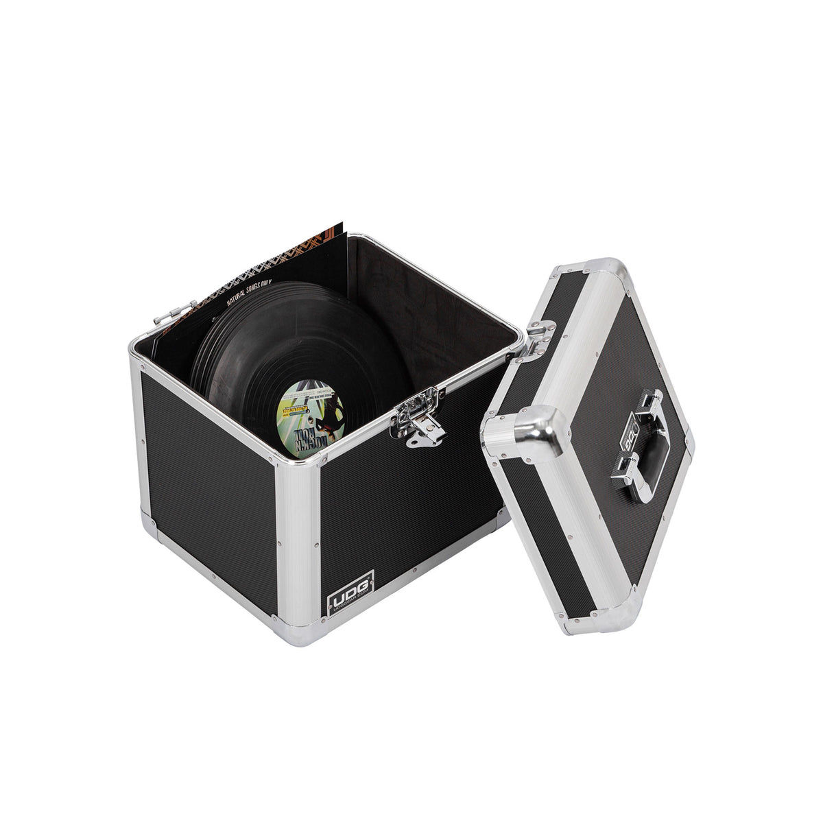 U 93017 SL - Flight Record Case 80 Vinyl Silver