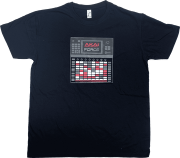 "L" T-Shirt Noir Akai Professional Force