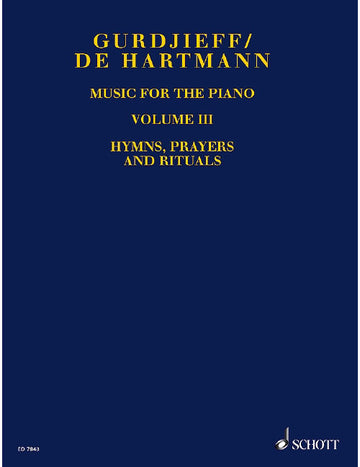 Gurdjieff & Hartmann - ?uvres Pour Piano - Piano