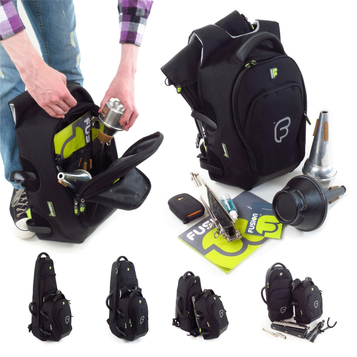 UA-03-BK URBAN LARGE FUSE-ON BAG BLACK