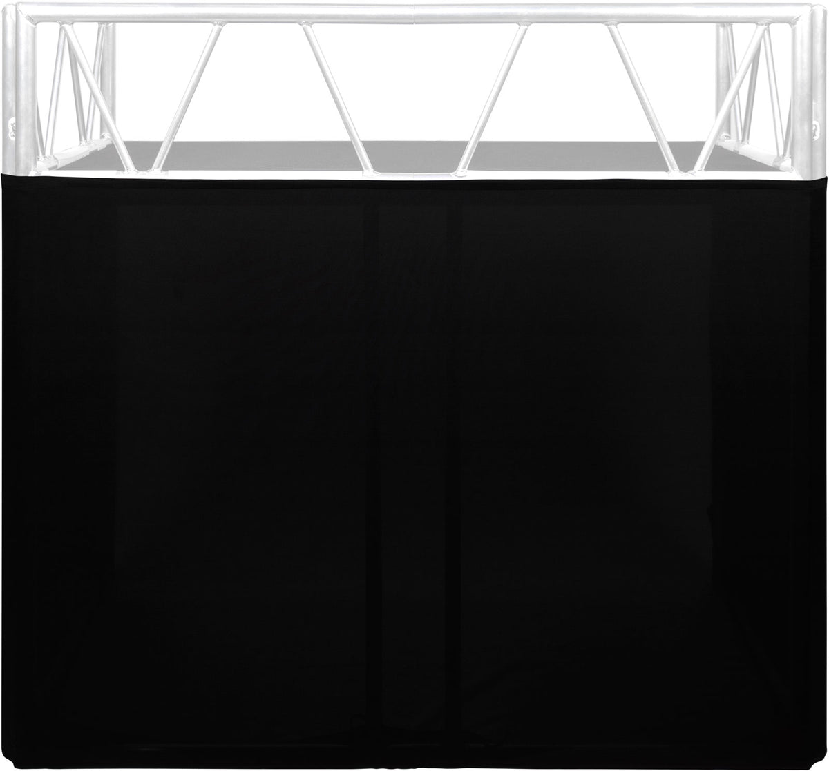 Headliner Indio DJ Booth Scrim Black
