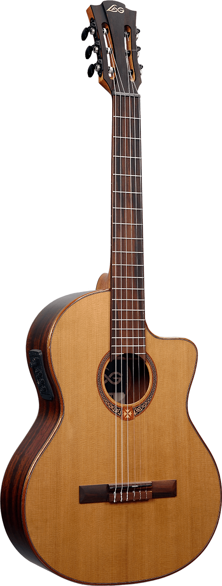 Lâg Occitania OC118CE 4/4 Cèdre Ctw