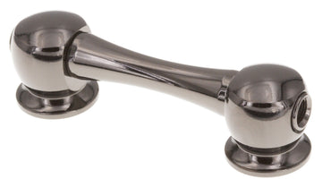TL11D51-Bk Coquille Tube 51mm Noir Double Tirant X1
