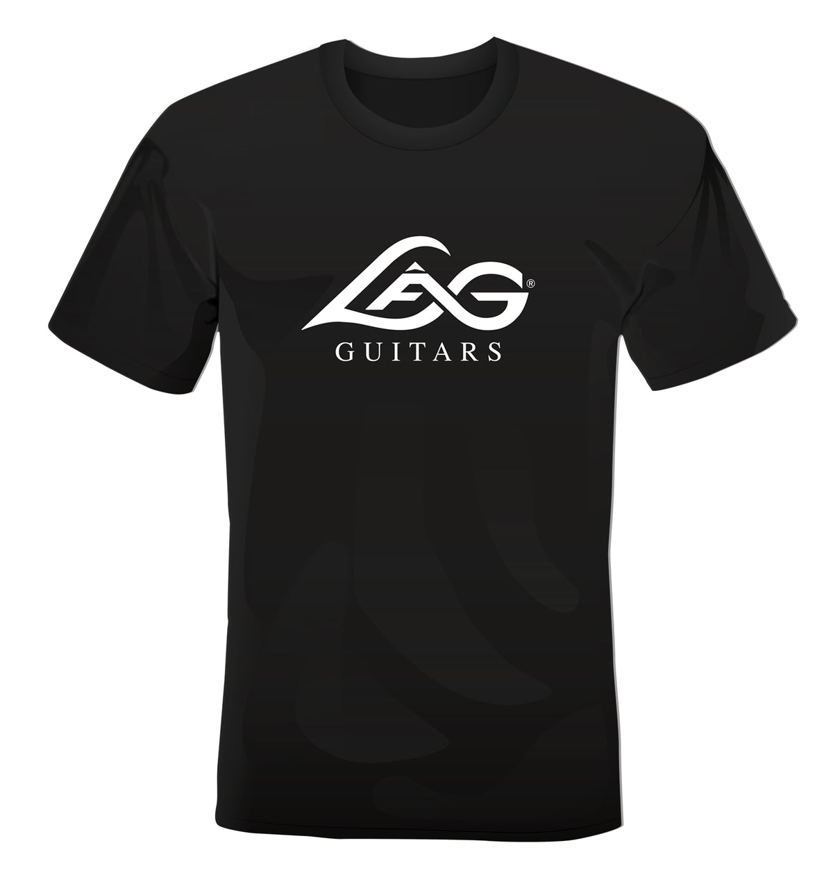 T-Shirt LÂG Noir logo blanc XL