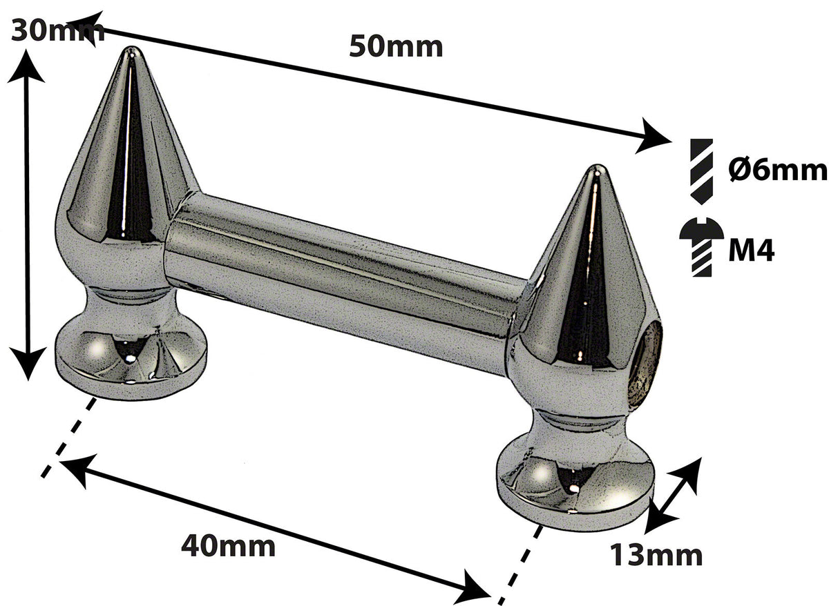 TL4D40 - Coquille Tube - 40mm - Double Tirant (X1)