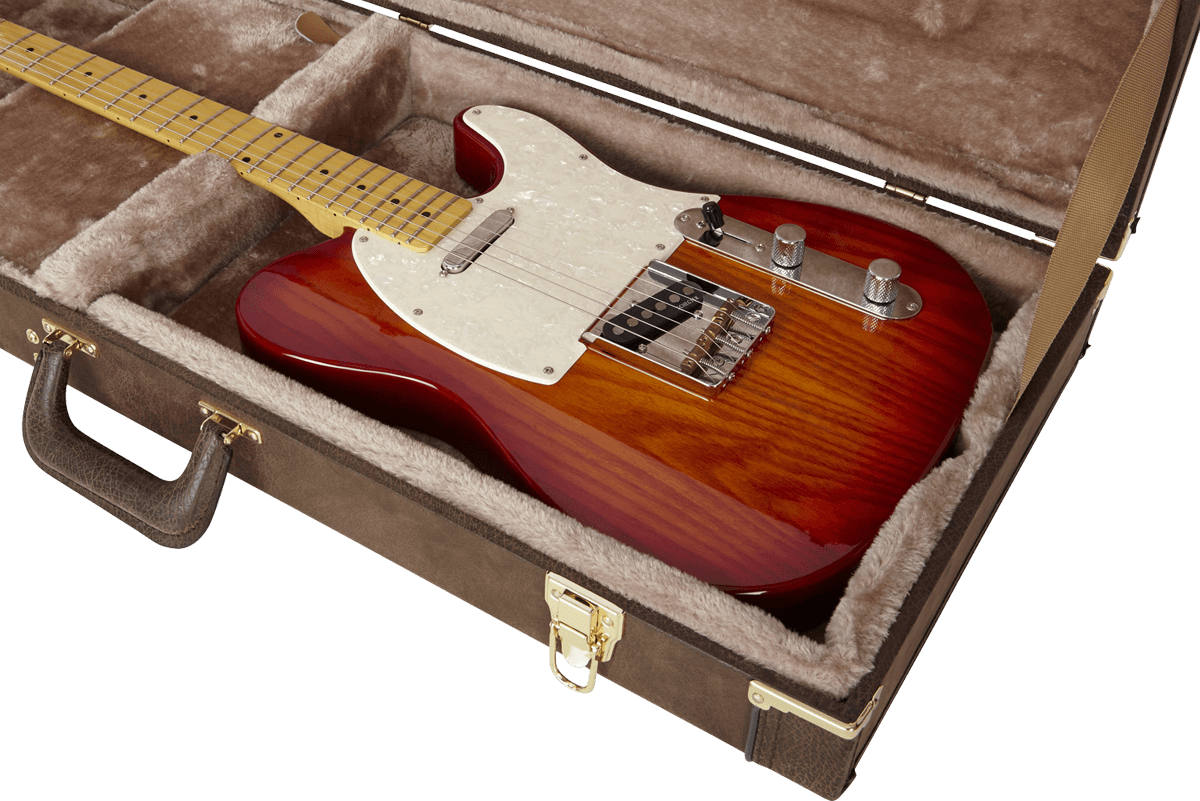 Étui Électrique Vintage Brown en Bois Deluxe - GW