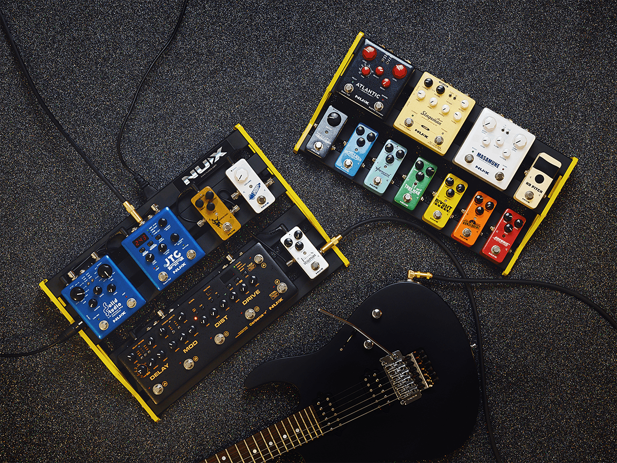 Pedalboard Large Bumblebee NPB-L avec Housse
