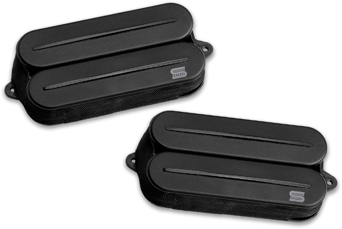 Humbucker Black Jupiter Rails, Signature Wes Hauch, kit, noir