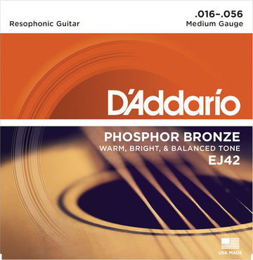 EJ42 Phosphor Bronze Medium 16-56