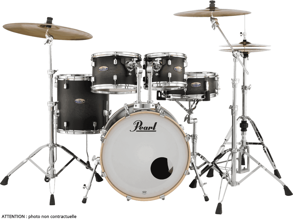 Decade Maple Studio Fusion 20 Satin Black Burst