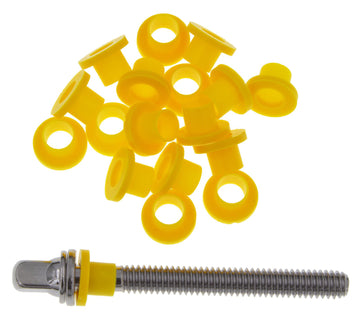TRW100Y Rondelles Nylon Pour Tirants Jaune X100