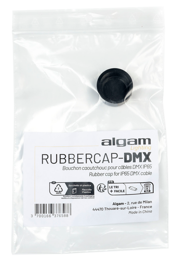 Bouchon pour câble DMX IP65 IP-PAR-712HEX et 1212HEX