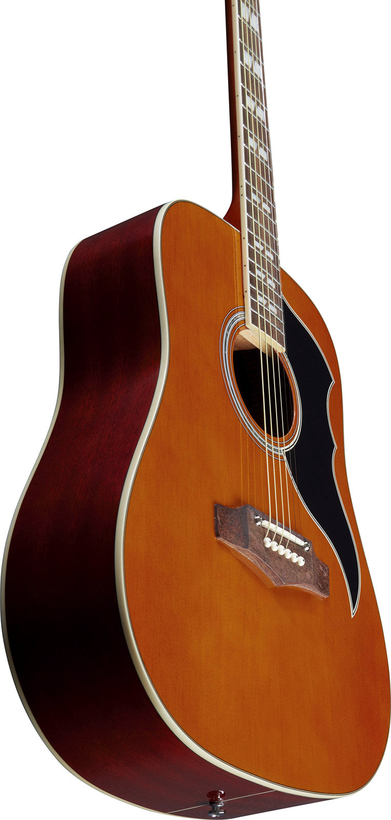 Ranger VI EQ Vintage Reissue Dreadnought Natural Top Stained