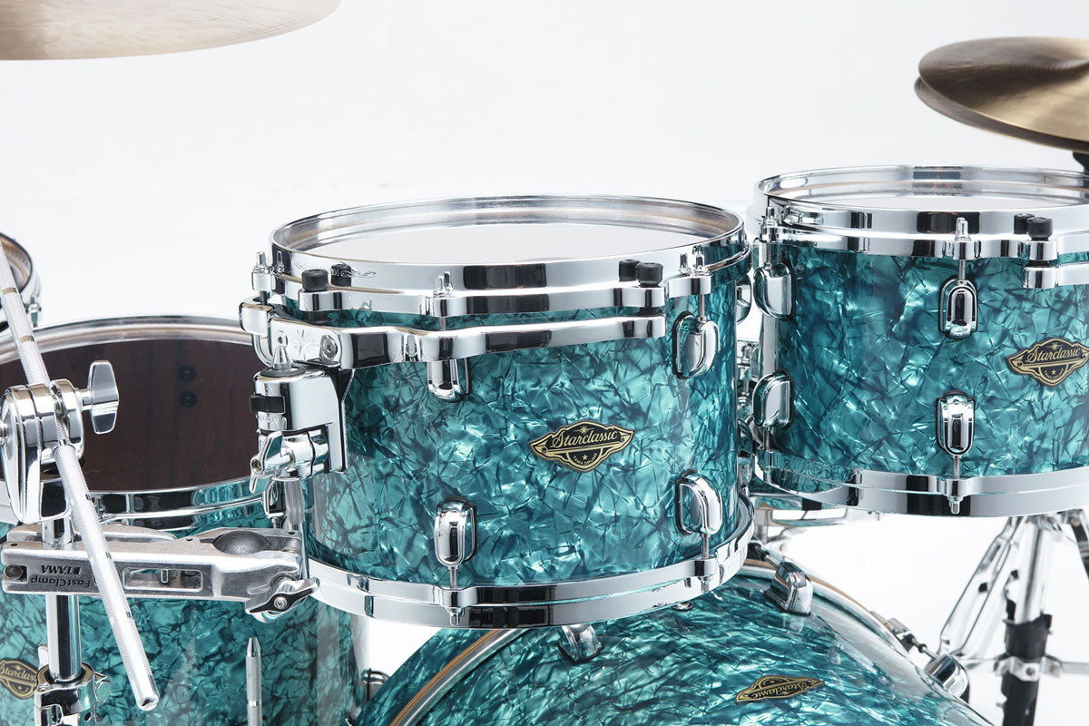 Starclassic Walnut/birch Stuio 22 Turquoise Pearl