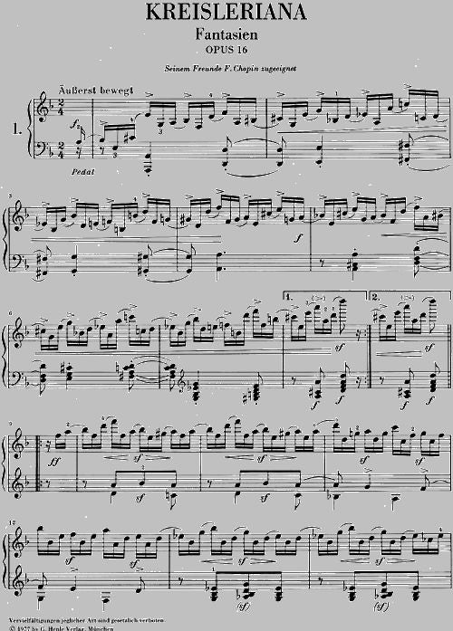 Schumann R. - Kreisleriana Op. 16